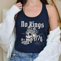 No Kings Since 1776 Tank Top, Feminist Political Protest Tank, Pro Democracy Patriotic Activist Gift, No Kings in America...