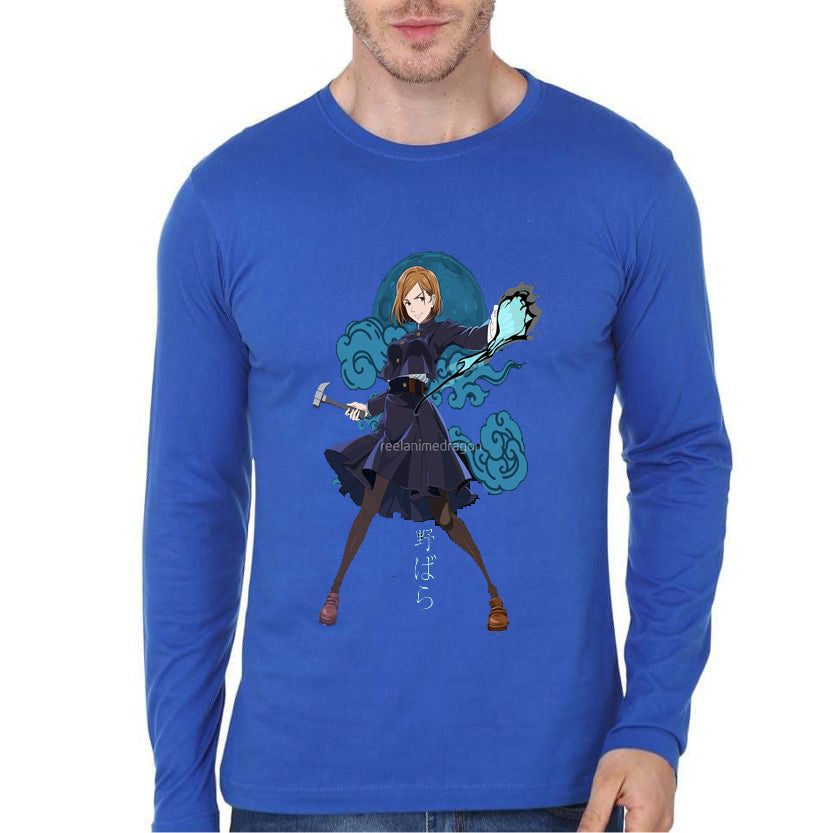 Nobara Kugisaki Full Sleeve T-Shirt Style001 Hoodie, Sweatshirt | PureTeeCo.com
