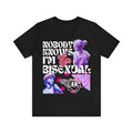 Nobody Knows Im Bisexual T Shirt Hoodie Sweater Retro Bisexual Shirt Bisexual Pride Shirt Bi Pride Queer Shirt Funny...