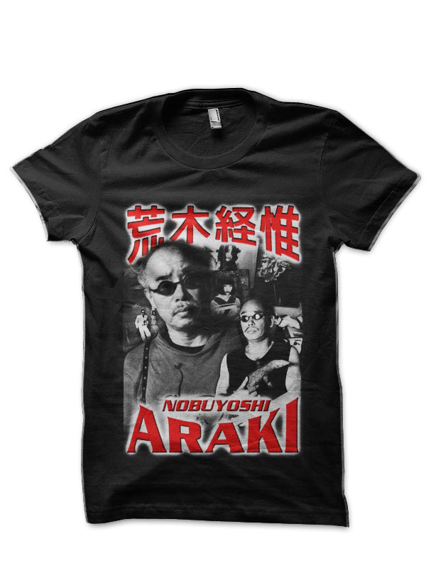 Nobuyoshi Araki Black T-Shirt Style001 Hoodie, Sweatshirt | PureTeeCo.com