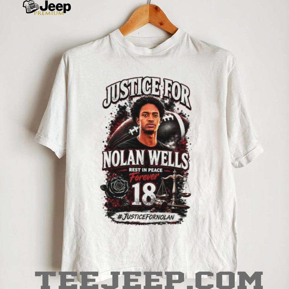Nolan Wells Justice for Nolan rest in peace forever shirt