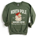 North Pole Baking Crew Sweatshirt, Holiday Baking Sweatshirt, Christmas Cookie Baking Shirt, Xmas Gift for Baker, Festive...