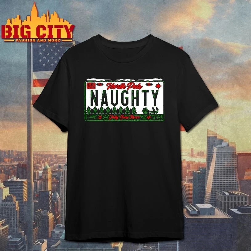 North Pole Naughty christmas shirt