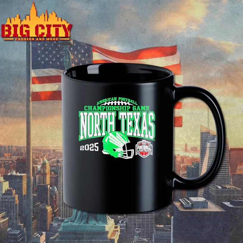 North Texas Mean Green American Football Championship Game 2025 Shirt