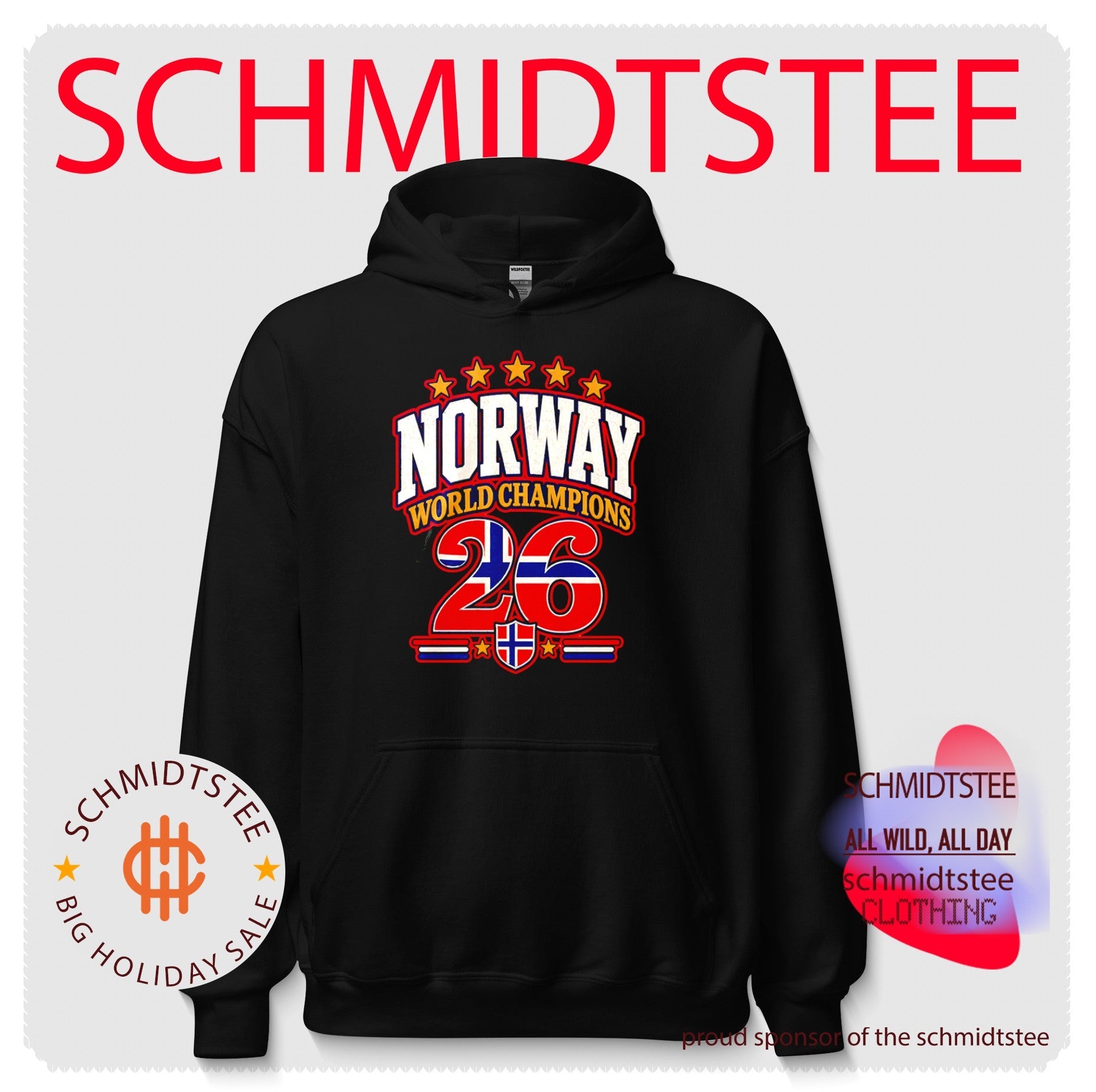 Norway 2026 World Champions Flag shirt