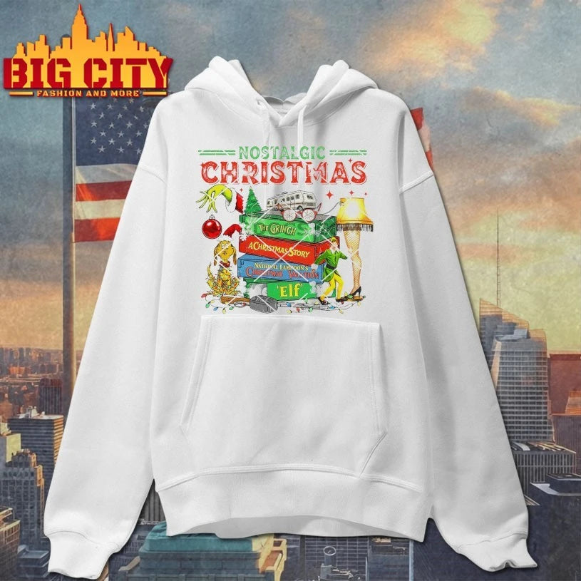 Nostalgic Christmas The Grinch Elf Christmas Story Vacation shirt