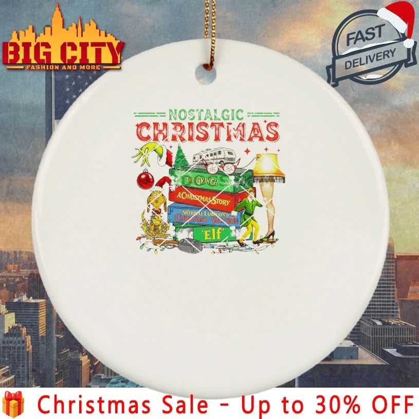Nostalgic Christmas The Grinch Elf Christmas Story Vacation shirt