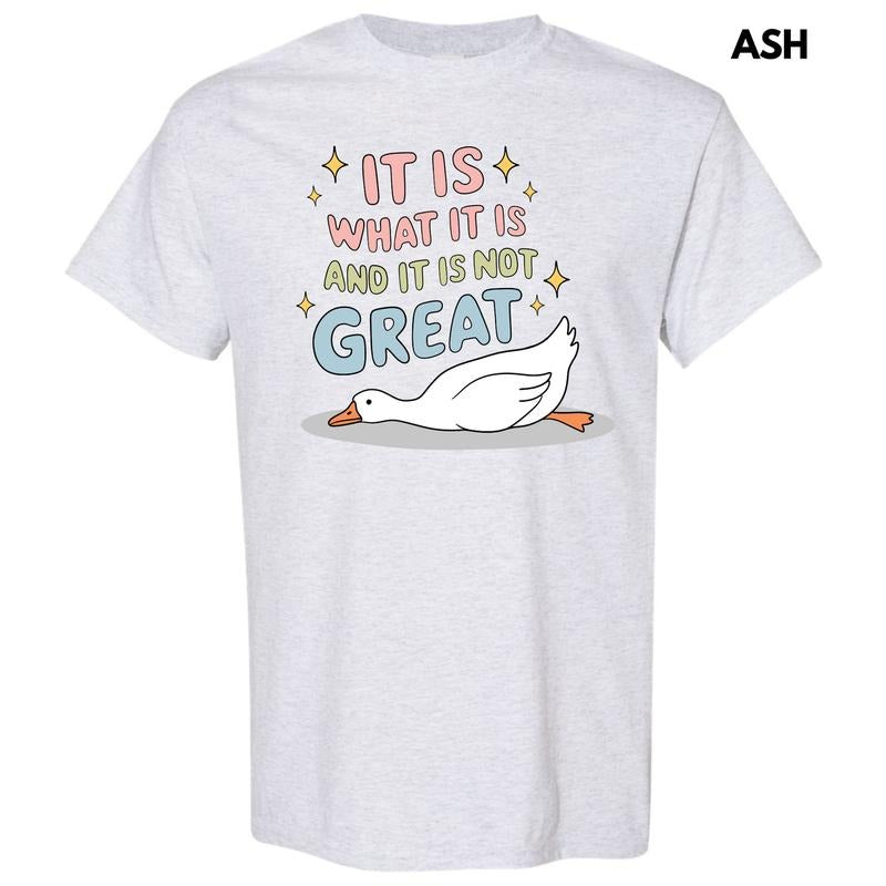 Not Great Goose Gildan Short Sleeve T-Shirt 'NLB' Hoodie, Sweatshirt | PureTeeCo.com