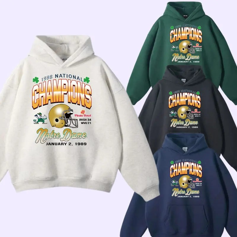 Notre Dame Fightin Irish Locker Tubular Shirt - Sweatshirt - Hoodie, Vintage Graphic Tees Cotton Menswear | PureTeeCo.com