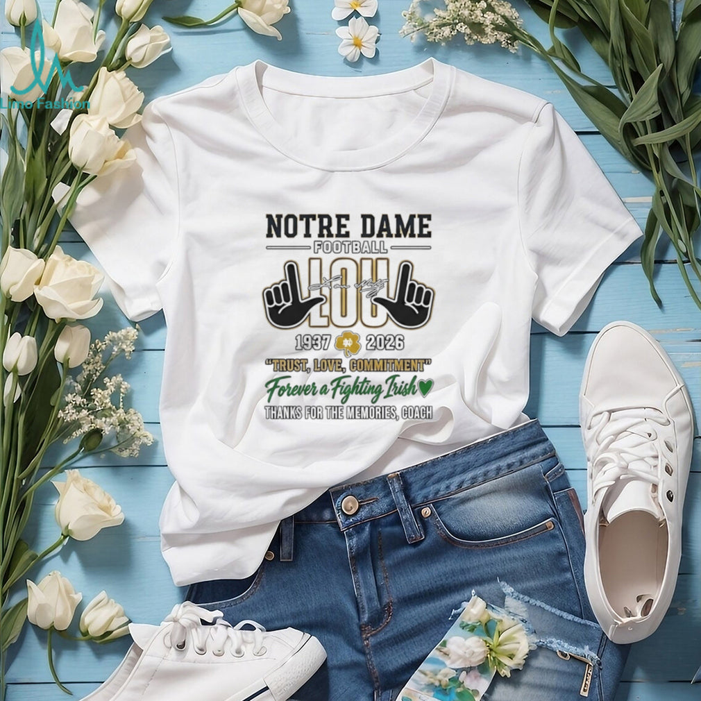 Notre Dame Fighting Irish Football Coach Lou Holtz shirt