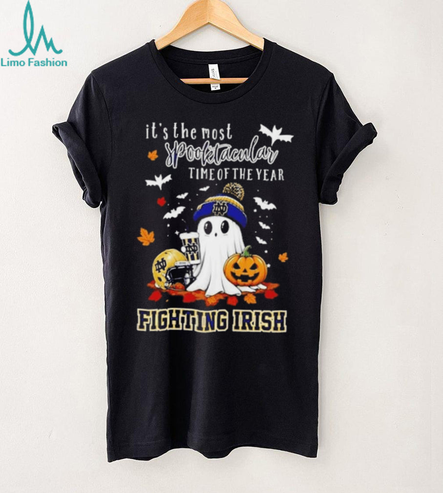 Notre Dame Fighting Irish NCAA Halloween Ghost 2026 It’s the most spooktacular time of the year T Shirt