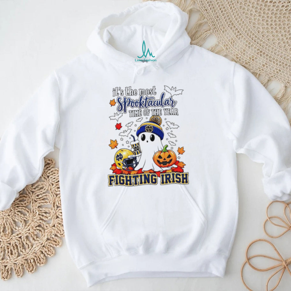 Notre Dame Fighting Irish it’s the most Spooktacular time of the year Halloween shirt