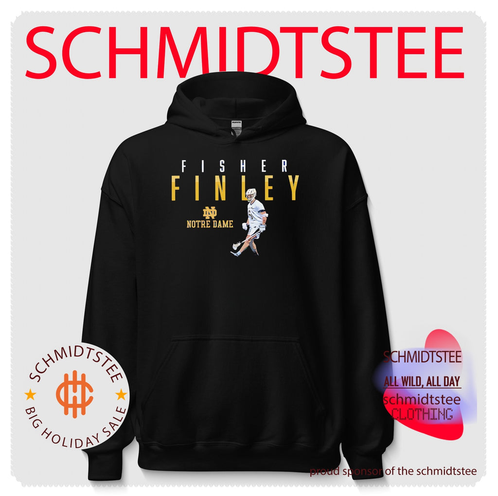 Notre Dame lacrosse Fisher Finley walking vintage shirt