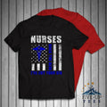 Nurses Back The Blue I've Got Your Six Men's T-shirt Hoodie, Sweatshirt | PureTeeCo.com