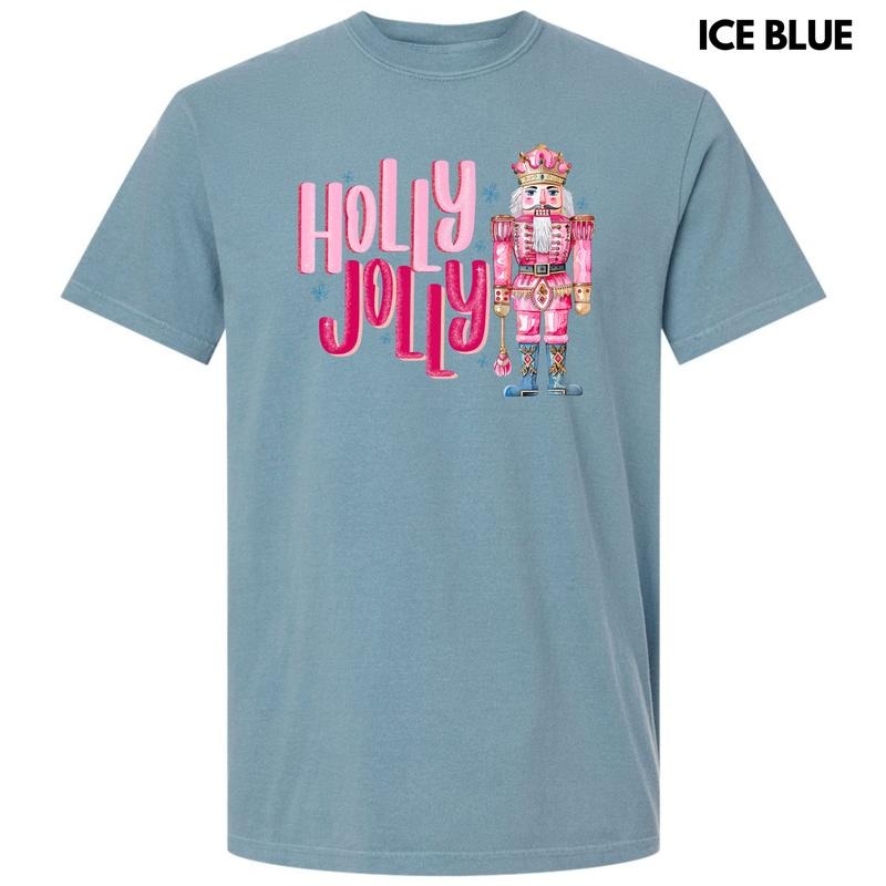 Nutcracker Holly Jolly Comfort Colors T-Shirt 'NLB' Hoodie, Sweatshirt | PureTeeCo.com