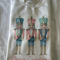 Nutcracker Merry Christmas Sweatshirt Comfy Christmas Sweatshirt T-Shirts, Hoodie | PureTeeCo.com