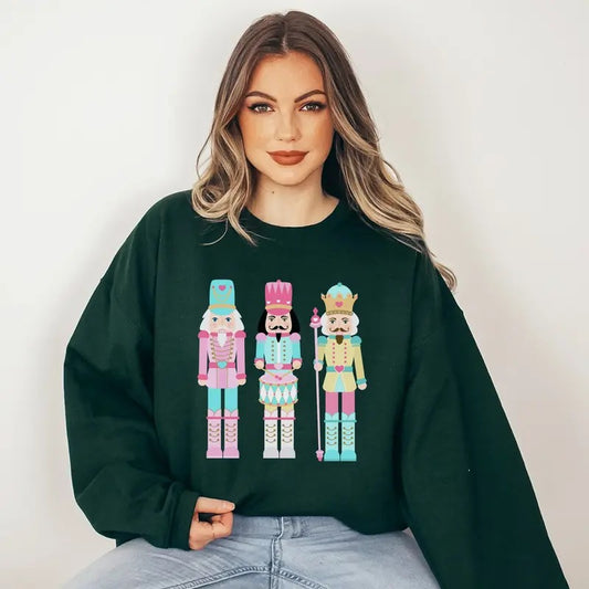 Nutcracker Sweatshirt, Christmas Sweatshirt, Teacher Christmas Shirt, Christmas Sweater, Christmas Family Shirt, Holiday Sweater Xmas Gift