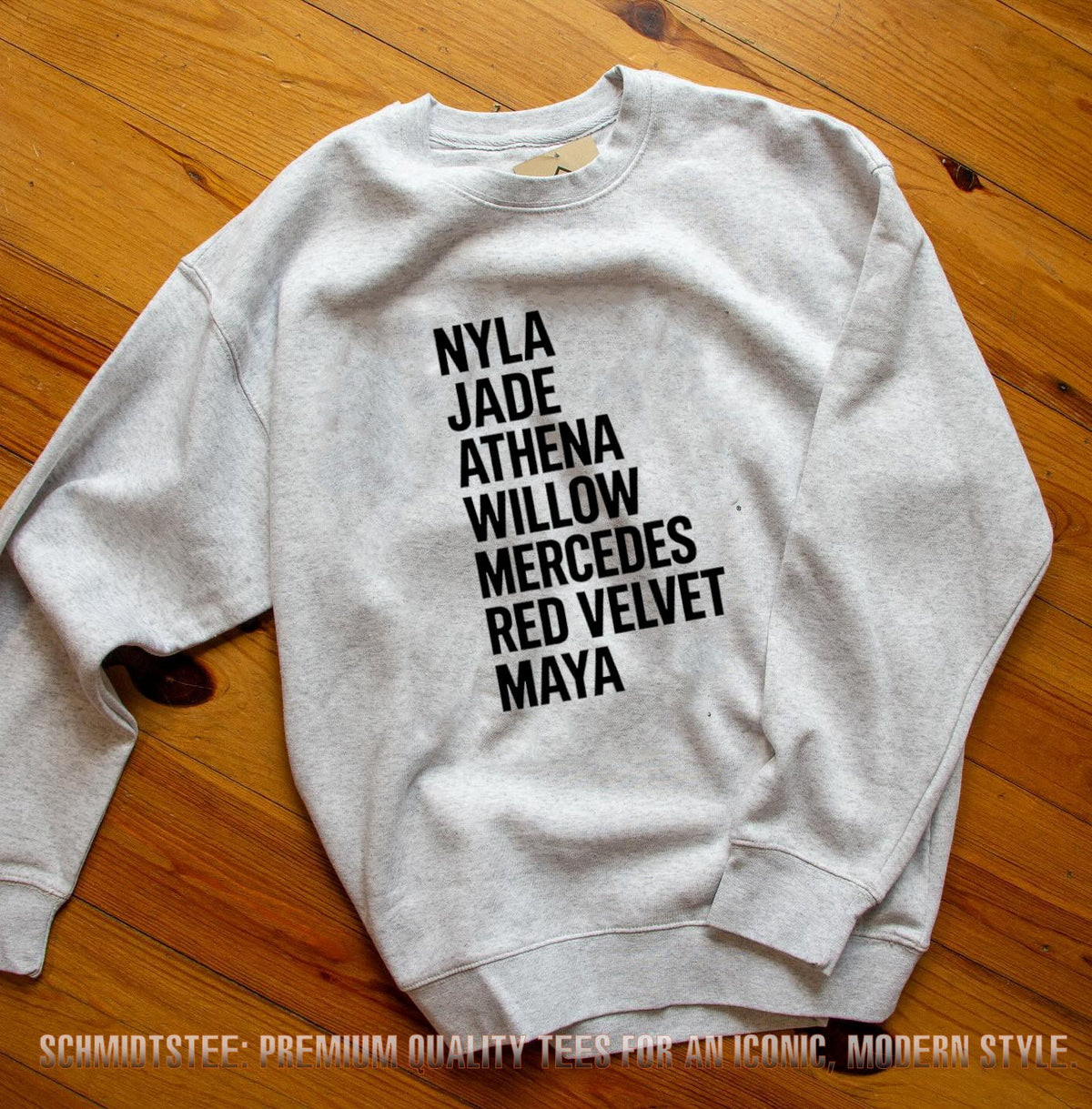 Nyla Jade Athena Willow Mercedes Red Velvet Maya Shirt