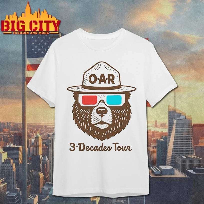 O.A.R. Three Decades Tour 3D shirt