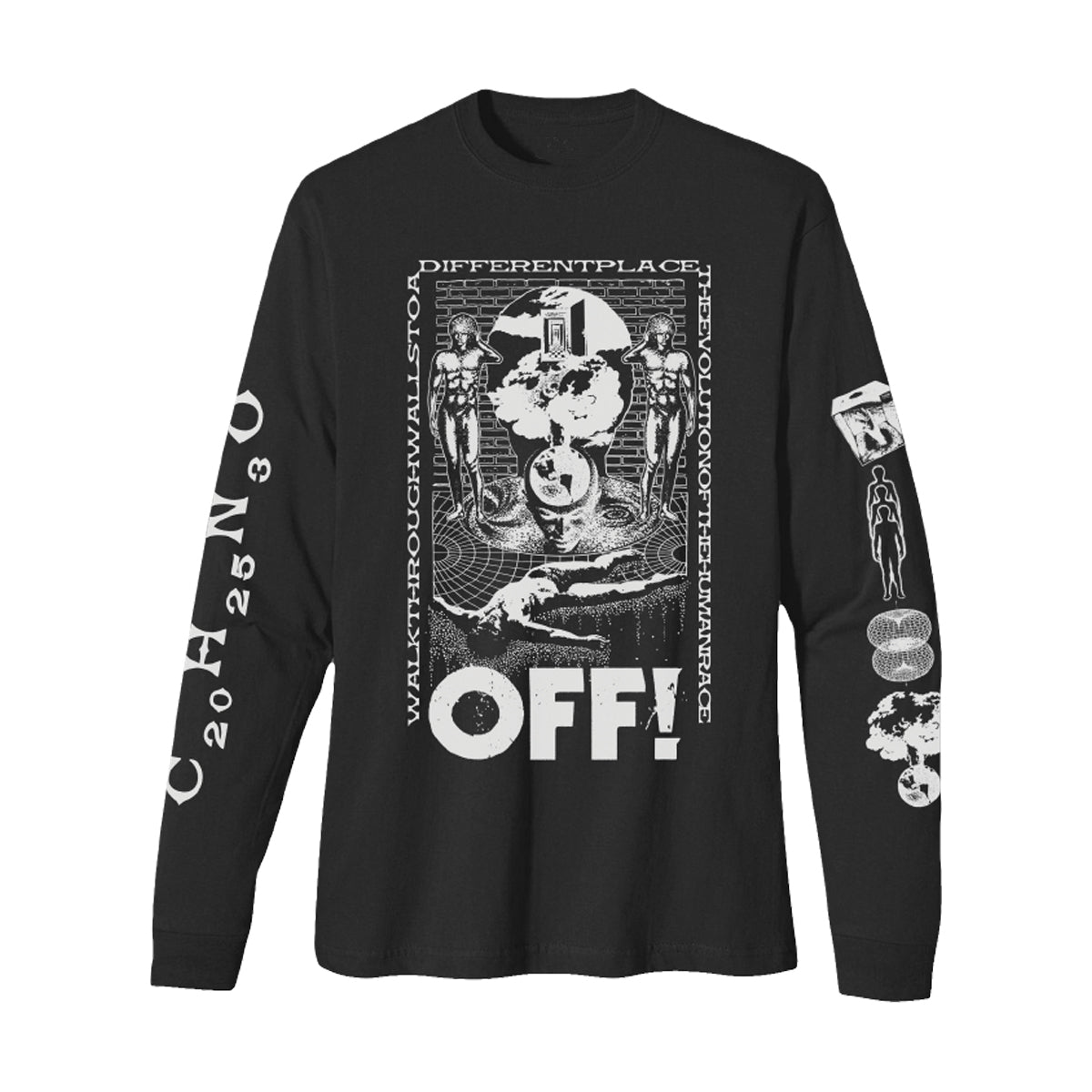 Glow In The Dark Longsleeve T-Shirt Hoodie, Sweatshirt | PureTeeCo.com