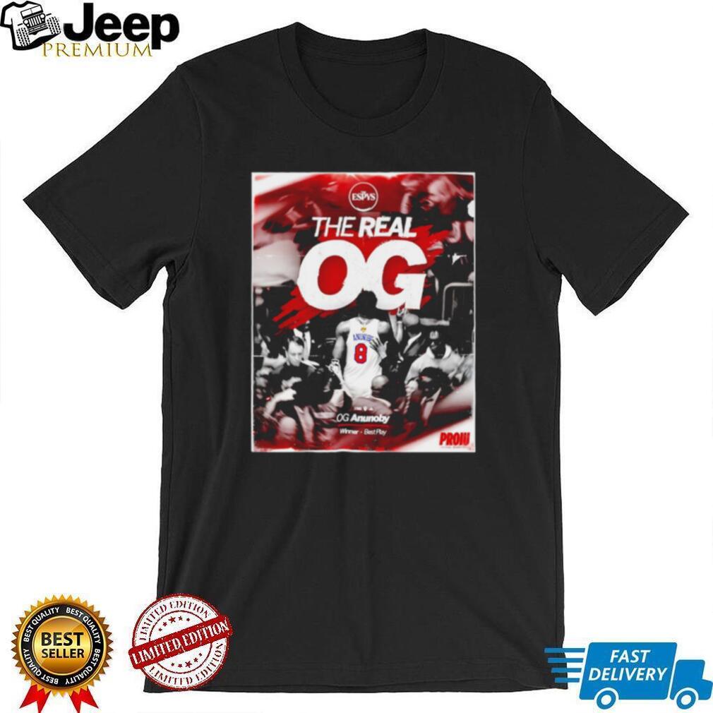 OG Anunoby Indiana Basketball The Real OG ESPYS Best Play Winner shirt