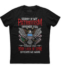 Sorry If My Patriotism Offends You T-Shirt (O) Hoodie, Sweatshirt | PureTeeCo.com (Image 1)