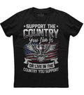 Support The Country You Live In T-Shirt (O) Hoodie, Sweatshirt | PureTeeCo.com