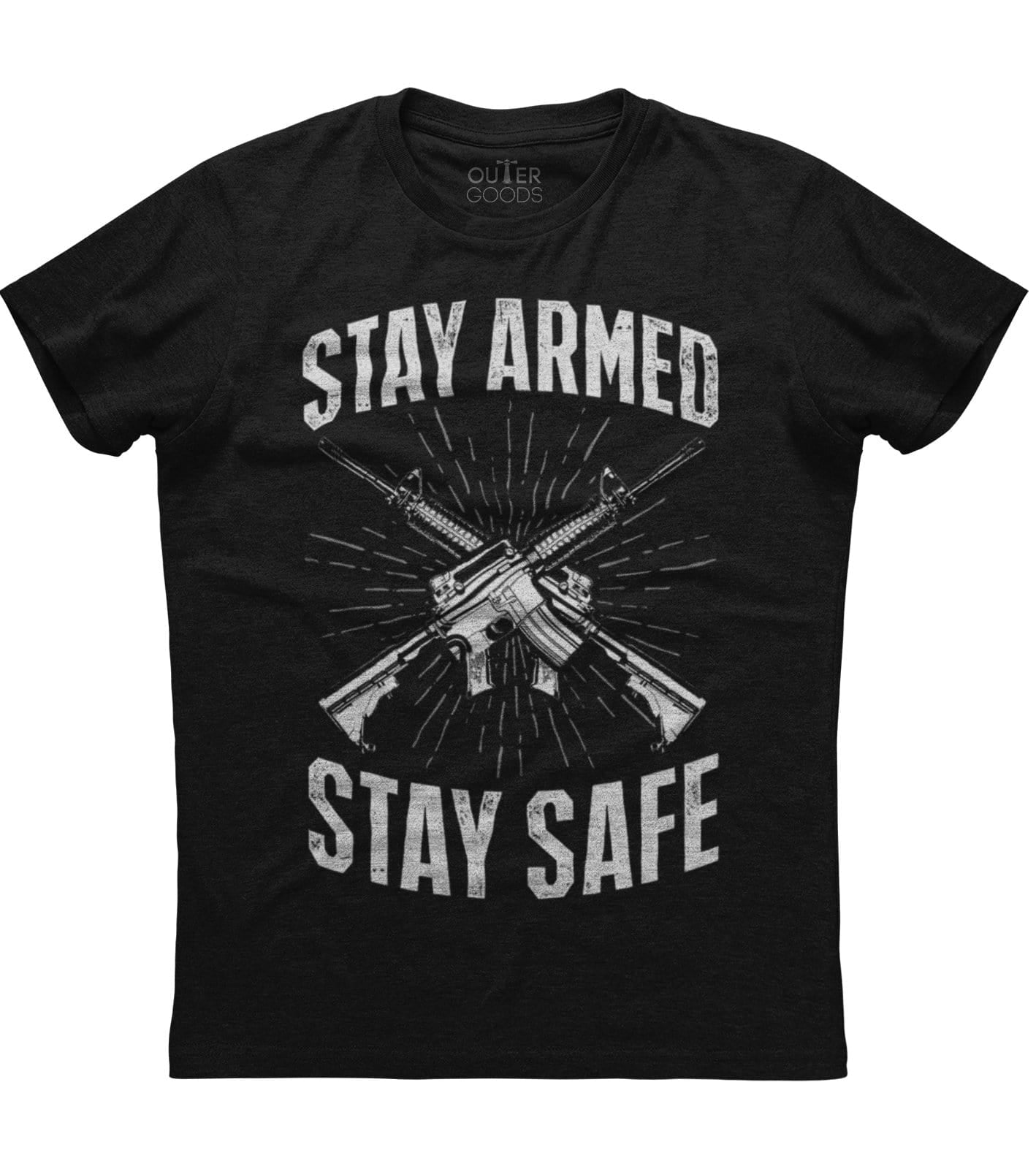 Stay Armed Stay Safe Amendment T-Shirt (O) Hoodie, Sweatshirt | PureTeeCo.com