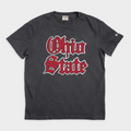 Ohio State Gothic Vintage Heavyweight Tee Style001 Hoodie, Sweatshirt | PureTeeCo.com (Image 1)