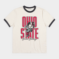 Ohio State Brutus Buckeye Ringer Tee Style001 Hoodie, Sweatshirt | PureTeeCo.com