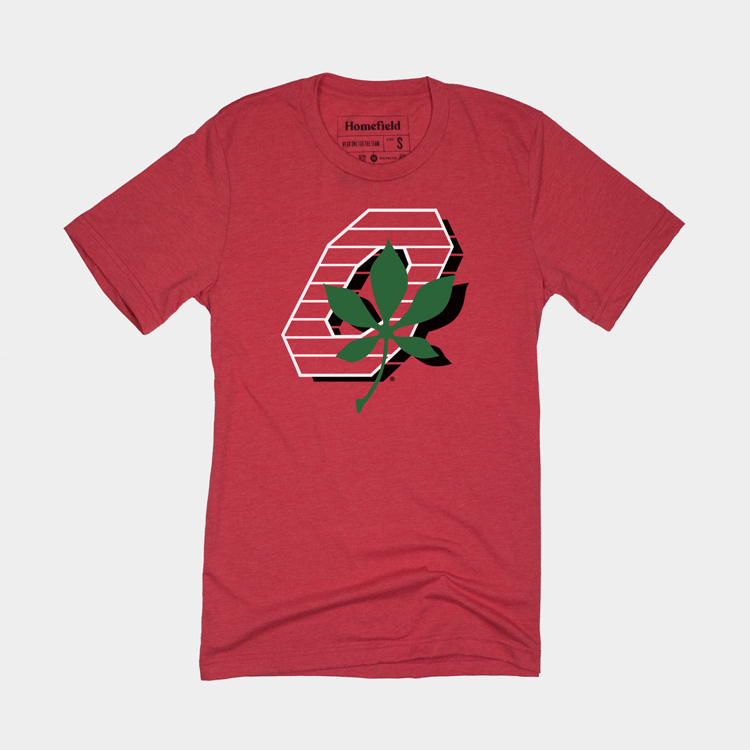 Ohio State Retro Sprinting ‚ÄúO‚Äù Tee Style001 Hoodie, Sweatshirt | PureTeeCo.com