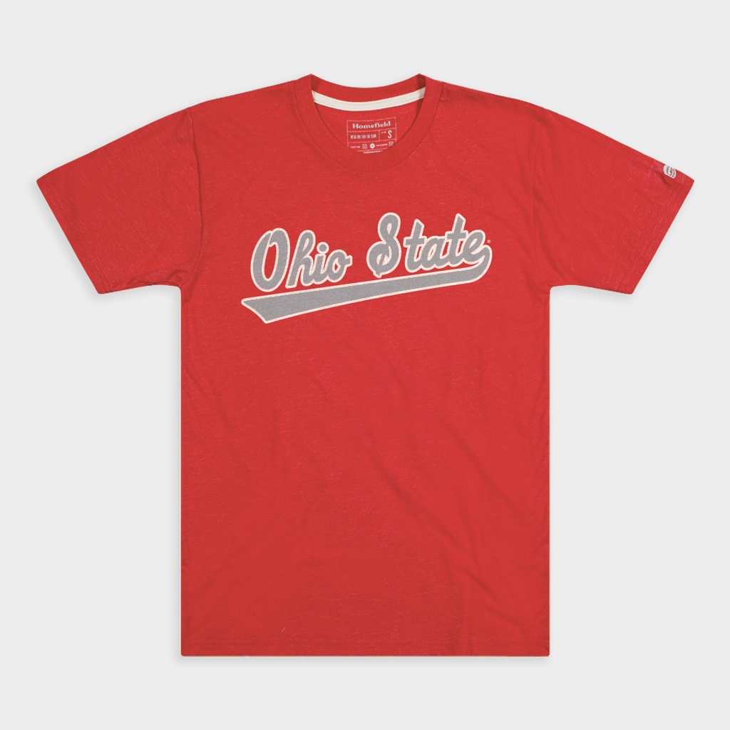 Ohio State Baseball Script Tee Style001 Hoodie, Sweatshirt | PureTeeCo.com