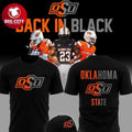 OSU Cowboys Back In Black 2025 Drak Mode Vibe Two Sided Shirt