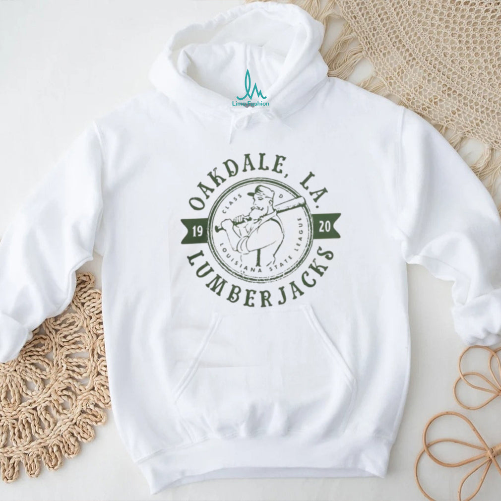Oakdale Lumberjacks Louisiana Vintage Defunct Baseball Teams T Shirt