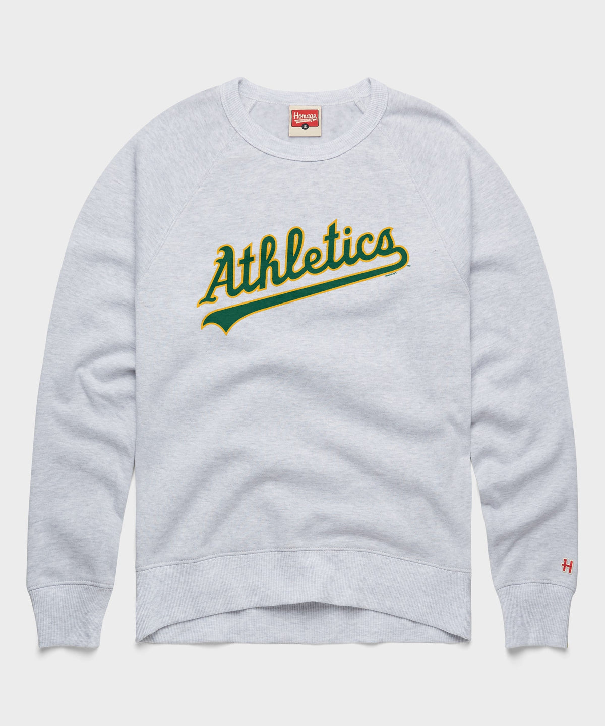 Oakland Athletics Jersey Logo '93 Crewneck