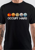 Occupy Mars T-Shirt Hoodie, Sweatshirt | PureTeeCo.com