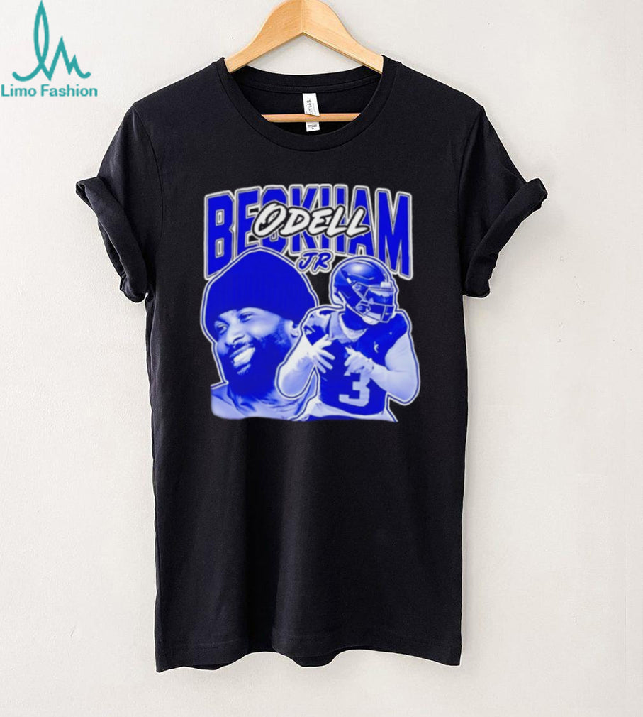 Odell Beckham Jr. New York Giants football graphic sports shirt