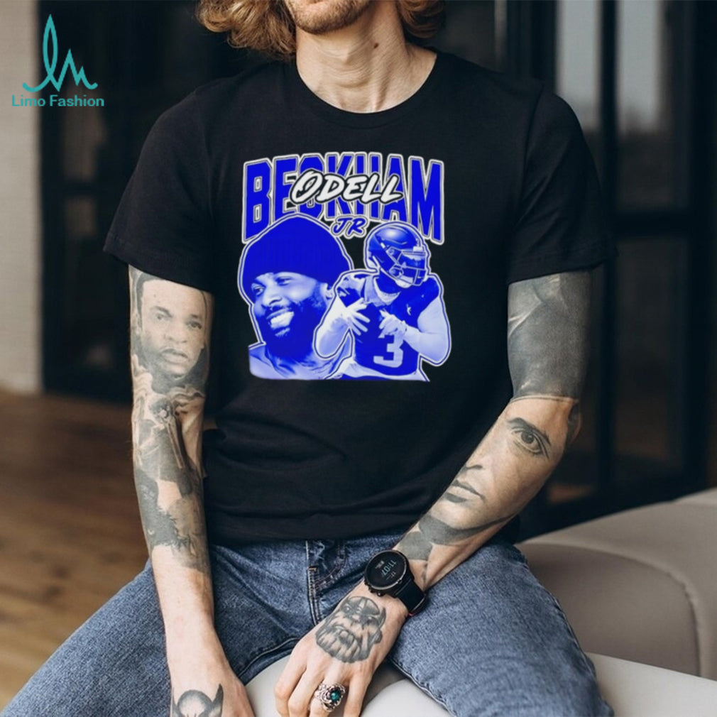 Odell Beckham Jr. New York Giants football graphic sports shirt