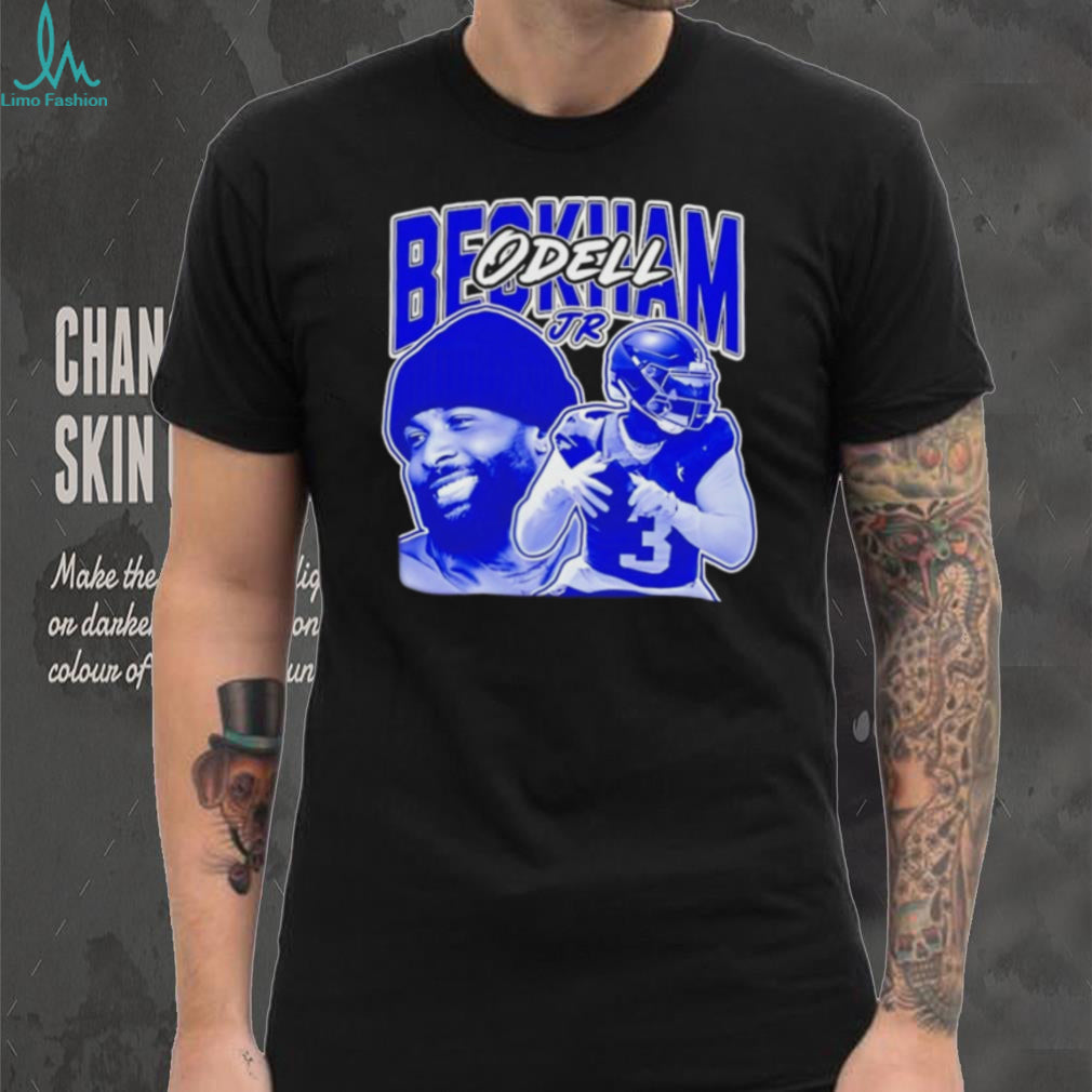 Odell Beckham Jr. New York Giants football graphic sports shirt