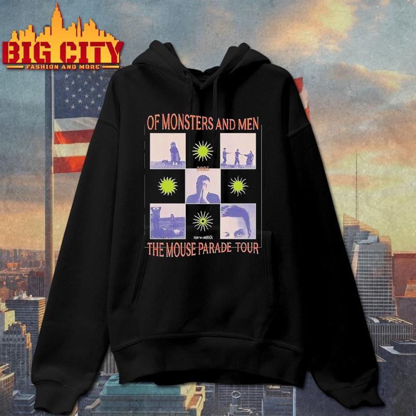 Of Monsters And Men The Mouse Parade Tour 2025 Shirt