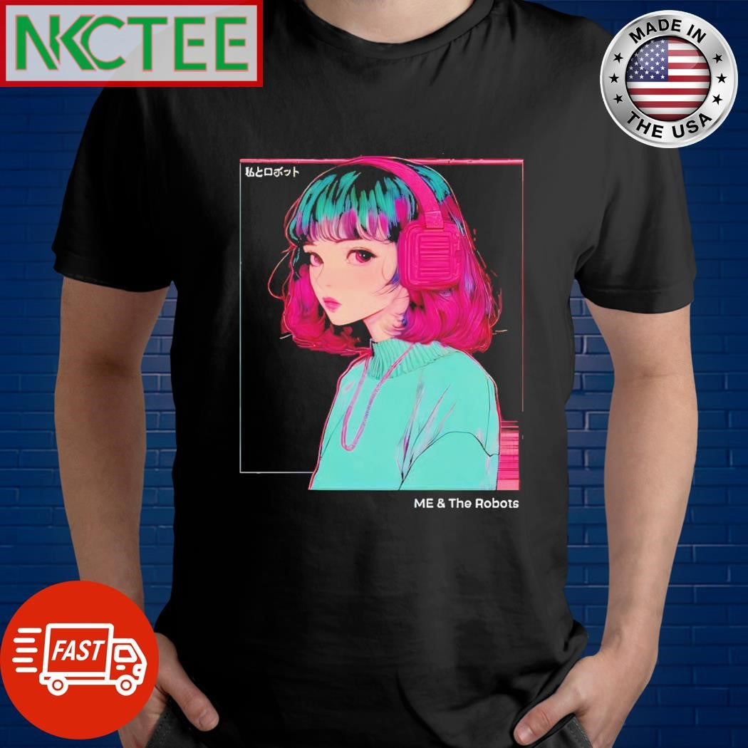 Official 2024 Neon Retro Anime Shirt