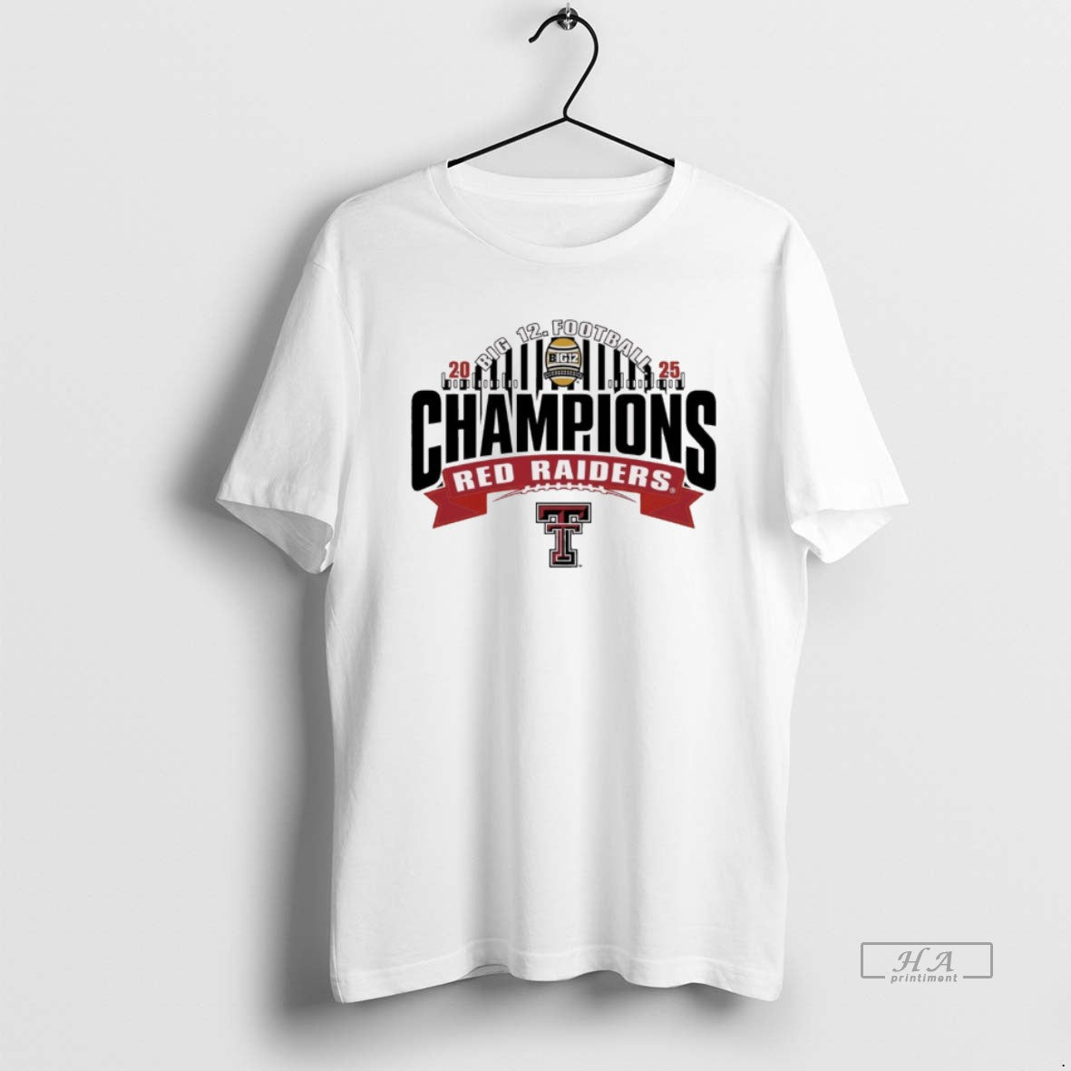 Official 2025 Big 12 Football Champions Texas Tech Red Raiders T-Shirts, Hoodie, Sweatshirt | PureTeeCo.com