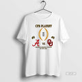 Official 2025 Cfp First Rd Game 1 Alabama Vs Oklahoma T-Shirts, Hoodie, Sweatshirt | PureTeeCo.com