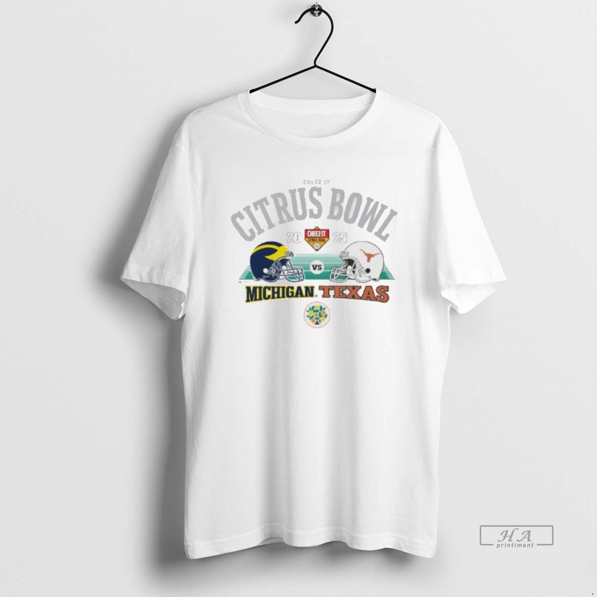 Official 2025 Cheez It Citrus Bowl 2 Team Michigan Vs Texas Helmets T-Shirts, Hoodie, Sweatshirt | PureTeeCo.com