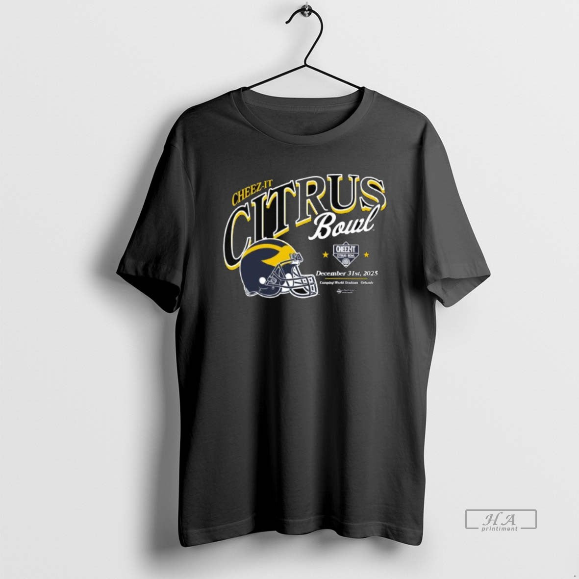 Official 2025 Cheez It Citrus Bowl Michigan December 31st 2025 Helmet Long Sleve T-Shirts, Hoodie, Sweatshirt | PureTeeCo.com