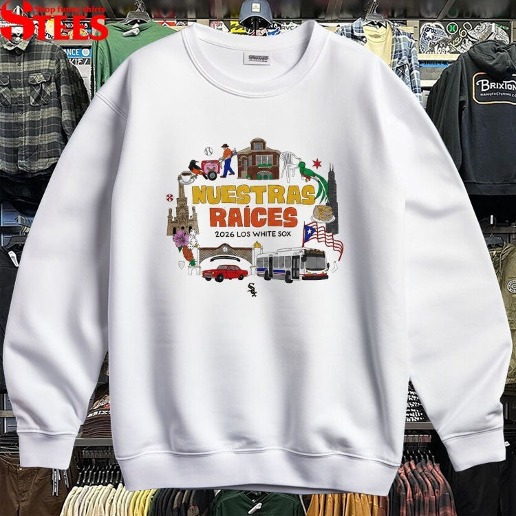 2026 Los White Sox Nuestras Raices Hispanic Heritage Night T-Shirts
