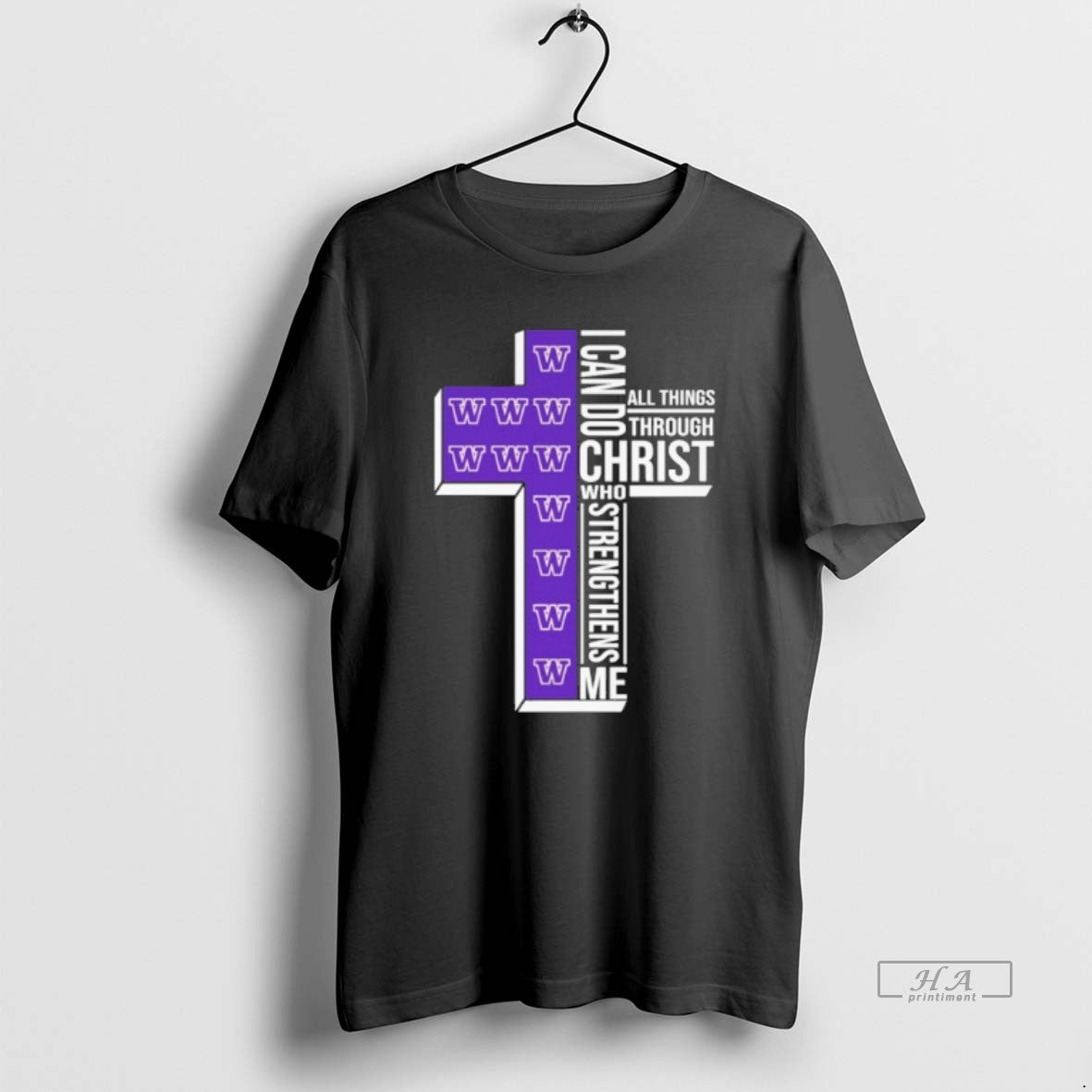 Official 2026 Washington Huskies I Can Do All Things Through Christ Who Strengthens Me T-Shirts, Hoodie, Sweatshirt