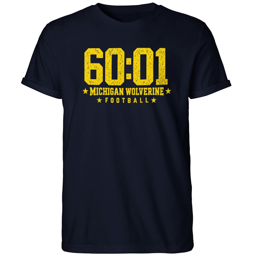 60 01 Michigan Wolverine Football Shirt