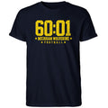 60 01 Michigan Wolverine Football Shirt