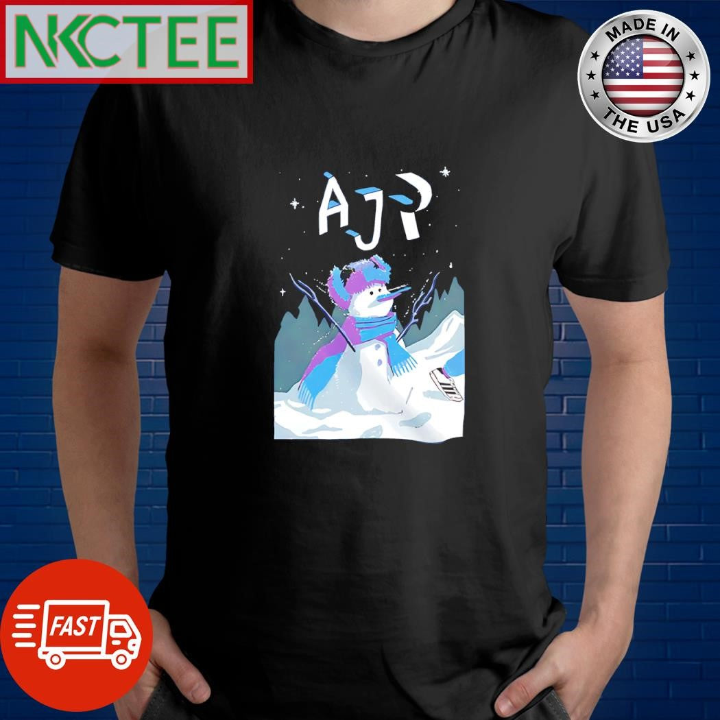 Official AJR Snowman Merry Christmas shirt